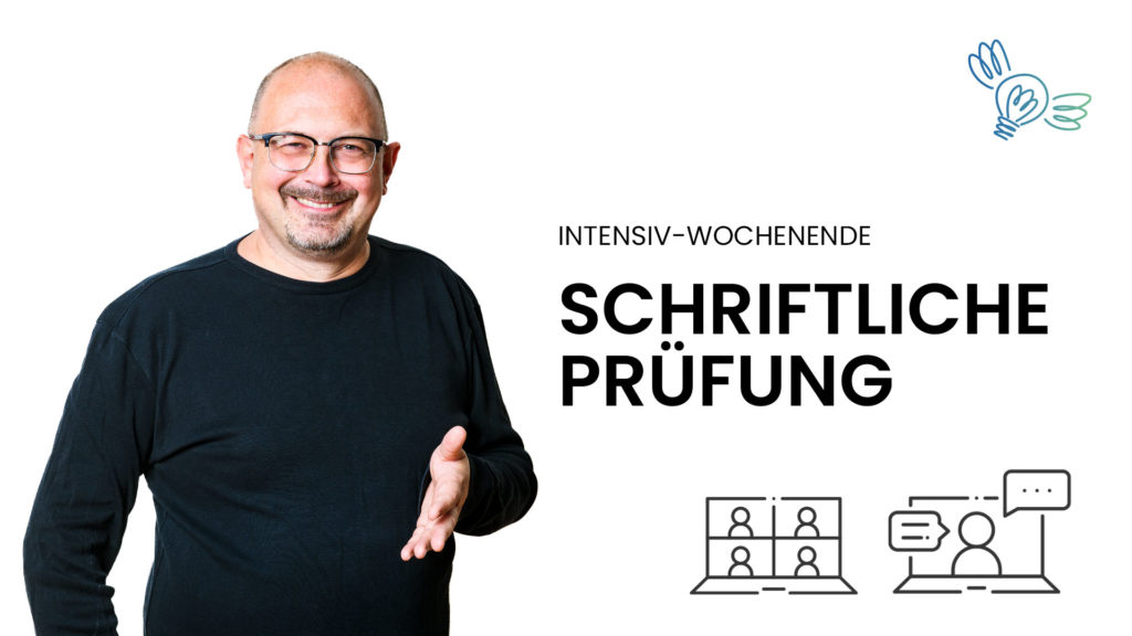Intensives Vorbereitungs-Wochenende auf die schriftliche Prüfung vor dem Gesundheitsamt